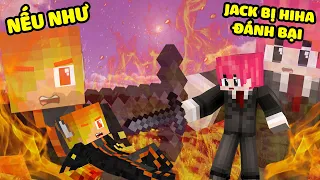 NẾU NHƯ JACKVN BỊ HIHA ĐÁNH BẠI VÀ ĐỔI PHE  VỀ LÀNG SINH TỐ TRONG MINECRAFT*SINH TỐ NẾU NHƯ