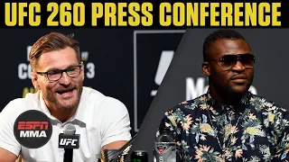 UFC 260: Stipe Miocic vs. Francis Ngannou 2 Press Conference | ESPN MMA