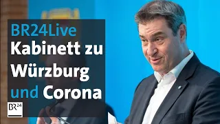 BR24live: Bayerns Kabinett zur Corona-Lage | BR24