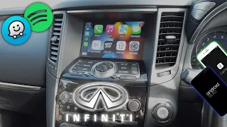 Apple CarPlay & Android Auto for Infiniti QX70 2013-2018