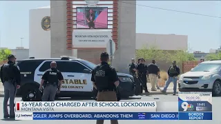 1 teen to face charges over school lockdown in Montana Vista