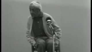 J. Krishnamurti - Saanen 1976 - Public Discussion 5 - Is there thinking without the word?