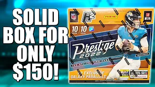 SOLID BOX FOR $150! NEW ROOKIE CLASS! |  2022 Panini Prestige H2 Box Review