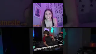 That's beautiful🥰 #omegle #piano #music #reaction #request #beautiful #ometv