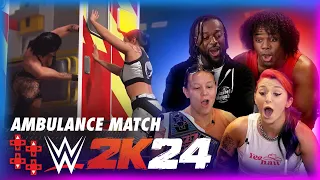 WWE 2K24 FIRST LOOK — Ambulance Match