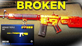 the *NEW* BUFFED M4 is BROKEN in MW3! (Best M4 Class Setup) - Modern Warfare 3