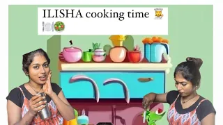 ILISHA COOKING VIDEO Recipe Garlic rice