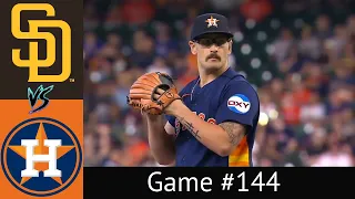 Astros VS Padres Condensed Game 9/10/23