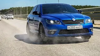 ЗЛАЯ ШКОДА и ГОЛЬФ ПОТРЕПАЛИ НЕРВЫ MERCEDES C63 AMG , BMW 540 g30 и MERCEDES S500