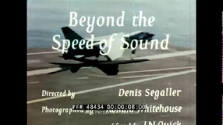 1959 SHELL OIL FILM      BEYOND THE SPEED OF SOUND   SUPERSONIC JET AIRCRAFT  48434