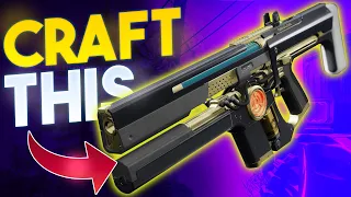 You NEED To Craft This Auto Rifle After Buff! Ammit AR2 God Roll