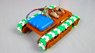 How to make RC Tank at home 3d printed