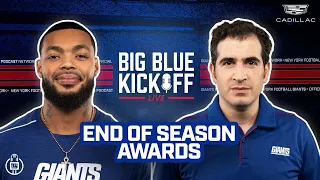 New York Giants Season 2023 Awards | Big Blue Kickoff Live