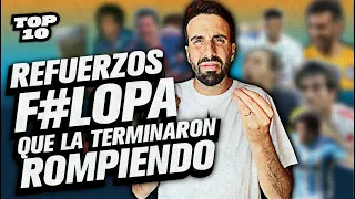 10 REFUERZOS F#LOPA QUE LA TERMINARON ROMPIENDO