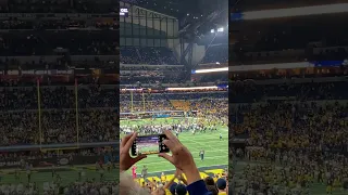 Watch as Michigan Football wins the 2021 B1G Championship!