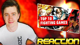 TMM Reacts to IGN top 10 Fighting Games