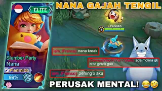 NANA GAJAH KALO BELUM BIKIN MUSUH EMOSI, BUKAN NANA NAMANYA!