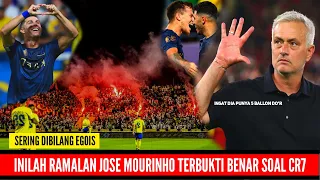 BERITA AL NASSR TERKINI🔥 Lihat Ramalan Ini Jose Mourinho Soal Cristiano Ronaldo