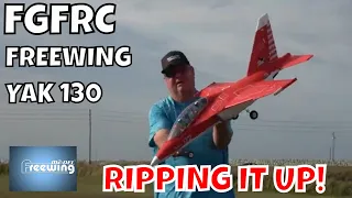 FREEWING YAK 130 RIPPING IT UP! by Fat Guy Flies RC
