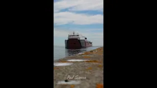 The ship with out a fleet. The Roger Blough Salute! #shorts