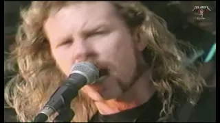 Metallica - RARE VIDEO - Creeping Death -  Milton Keynes UK 1993