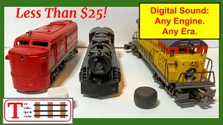 2023 Update: Easy, Inexpensive Onboard Sound For ANY O Gauge Locomotive