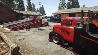 Livestream - GTA 5 - TRUCK MEET and Racing Playist PS4