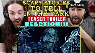 SCARY STORIES TO TELL IN THE DARK - Teaser Trailer REACTION!!!