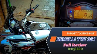 REVIEW OF 2020 BENELLI TRK 251 (English version)