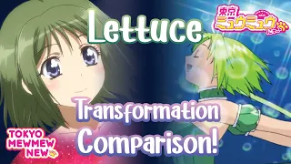 Lettuce Transformation New VS Old! ✿ Tokyo Mew Mew New~♡! (High Quality Comparison)