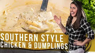 How to Make Southern Style Chicken and Dumplings