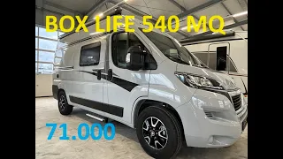 Knaus boxstar life 540 MQ motorhome. A small rv with all the luxury of a large camper.