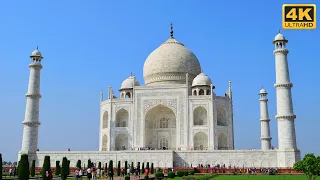 Taj Mahal Agra India in 4K Ultra HD