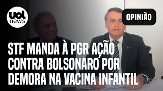 Rosa Weber, do STF, manda à PGR ação contra Bolsonaro e Queiroga por demora na vacinação infantil