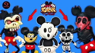 Making All MICKEY MOUSE Mods with clay | FRIDAY NIGHT FUNKIN' | FNF