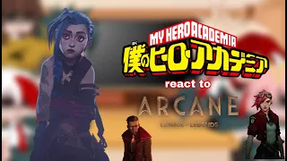 || some of class 1a react to Arcane ||