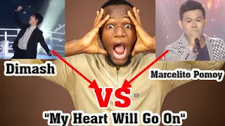 2 SINGERS 1 SONG: Marcelito Pomoy vs Dimash Kudaibergenov - My Heart Will Go On