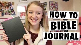 How to Start Bible Journaling + My First Entries!