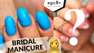 Are We Leaving Them Natural? | Stunning Bridal Manicure 💍