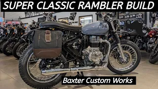 Rugged Royal Enfield Classic Rambler - Baxter Custom Works - Wahoo!