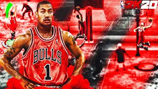 99 MVP PRIME DERRICK ROSE BUILD IS UNREAL ON NBA 2K20! CRAZY CONTACT DUNKS & POSTERIZERS!