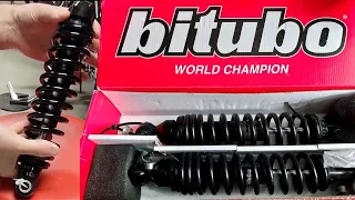 Bitubo Shocks for Harley - Install, Ride & Review!