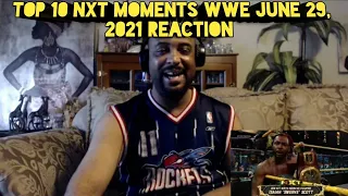 Top 10 NXT Moments WWE Top 10, June 29, 2021 REACTION