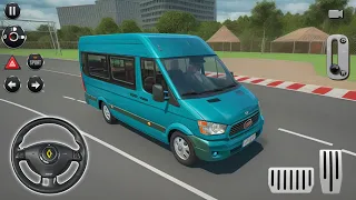 Hyundai Minibüs Transit Araba Şehir Sürüşü Oyunu #13 - 3D Driving Game - Android Gameplay