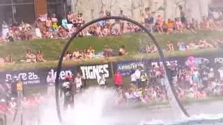 Tignes - Show flyboard & hoverboard - 6 août 2015