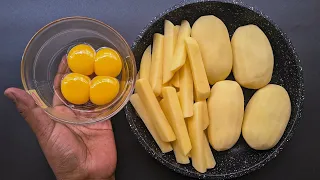 Just Add Eggs With Potatoes Its So Delicious/ Simple Breakfast Recipe/ Healthy Cheap & Tasty Snacks