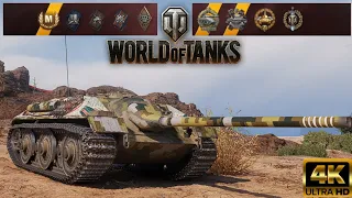 E 25 - El Halluf map - 9 Kills - 3,7K Damage World of Tanks