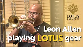 Leon Allen playing LOTUS Gear at PM Music Center