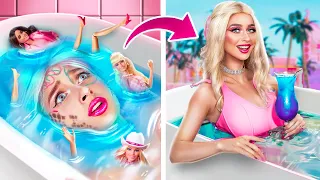 Jak zostać Barbie! Totalna Metamorfoza Kujona w Popularną Barbie!