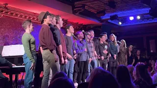 Newsies 10th Anniversary Cast Performs Carrying the Banner